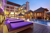 Swimming Pool - Grand Mega Resort and Spa Kuta, Bali