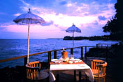 Romantic Dinner, Nusa Lembongan Resort